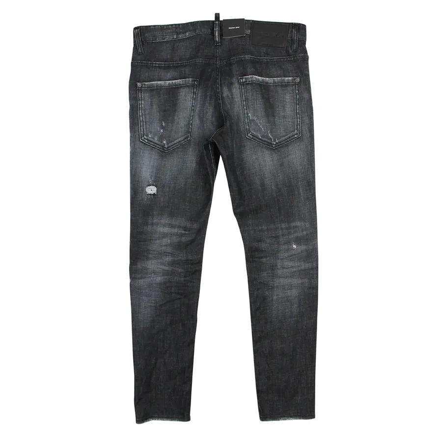 DSQUARED2 - Distressed Skater Jeans in Washed Black