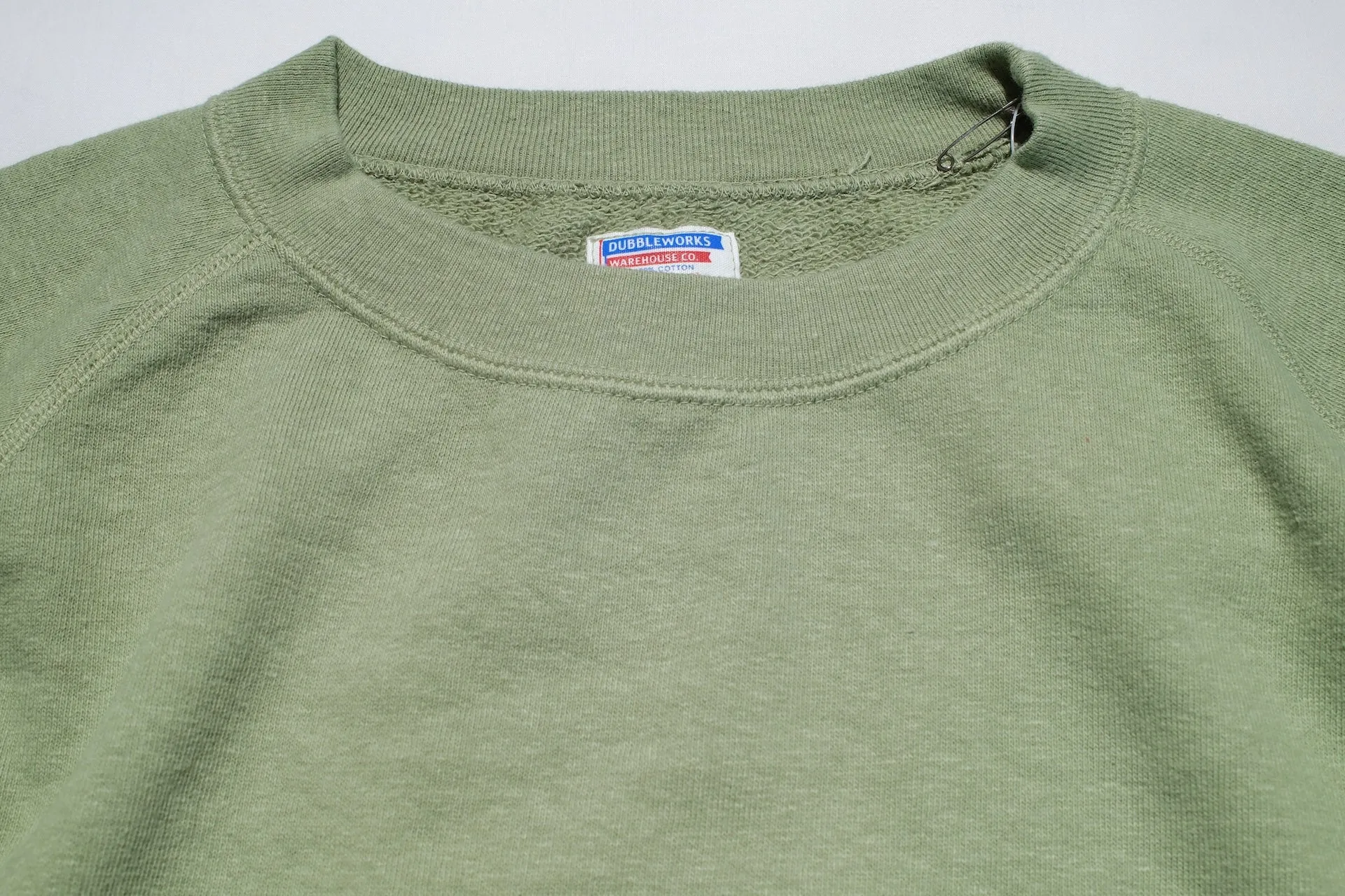 Dubble Works Tubular 'Chopped' S/S Sweatshirt/Tee (Tea Green)