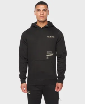 Duck & Cover Heningys Hoodie Black