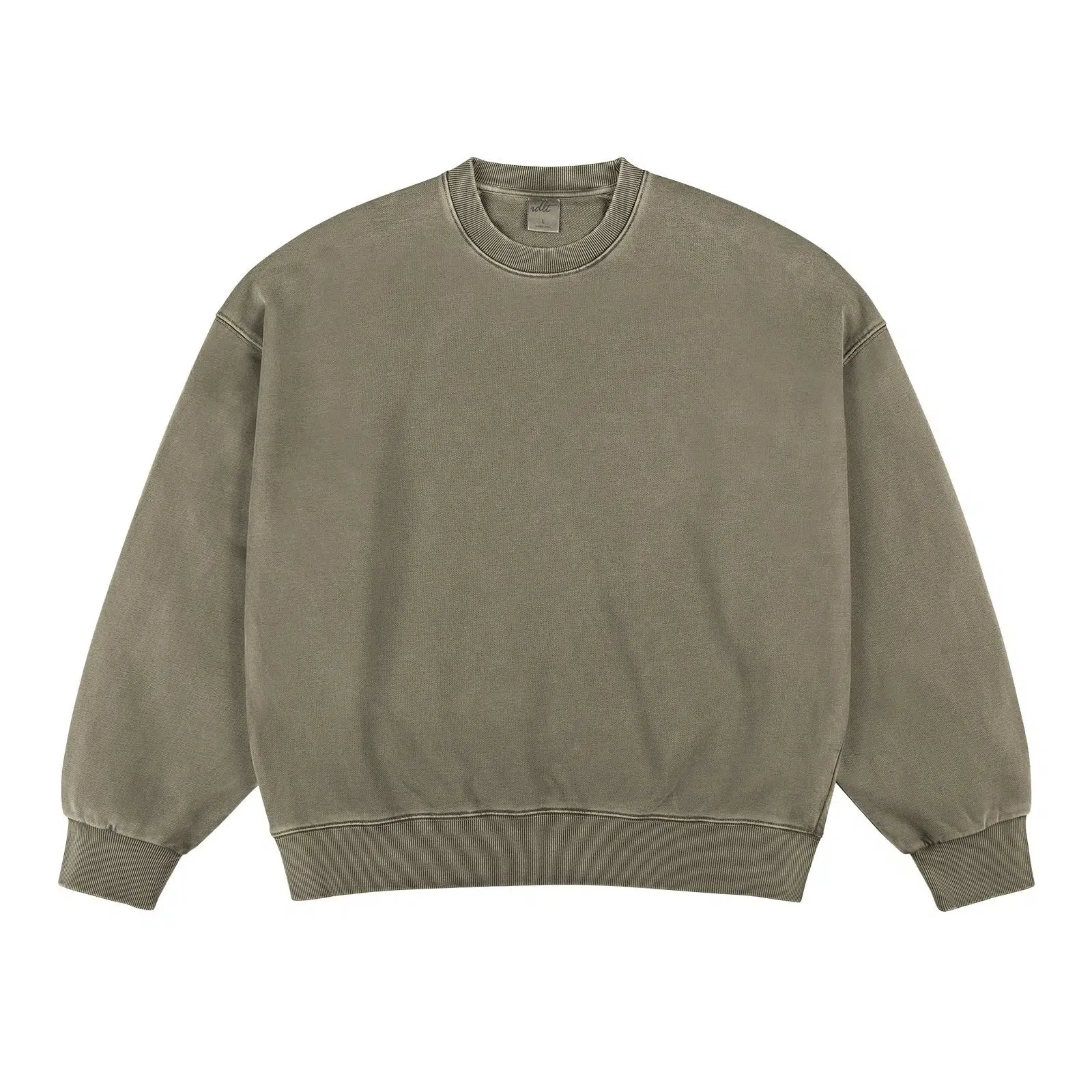Dyed Color Washed Sweatshirt