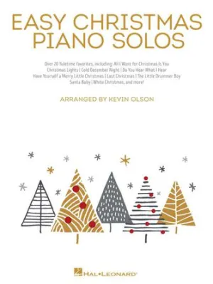 Easy Christmas Piano Solos (Easy Piano Solos)