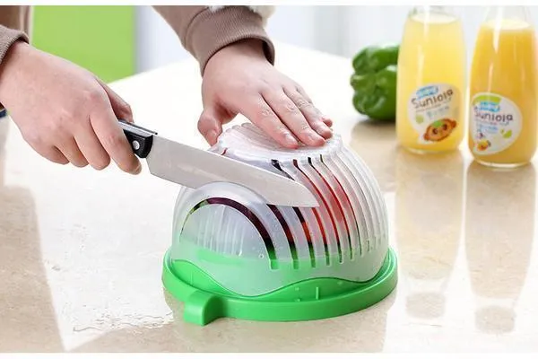 Easy Salad Cutter Bowl