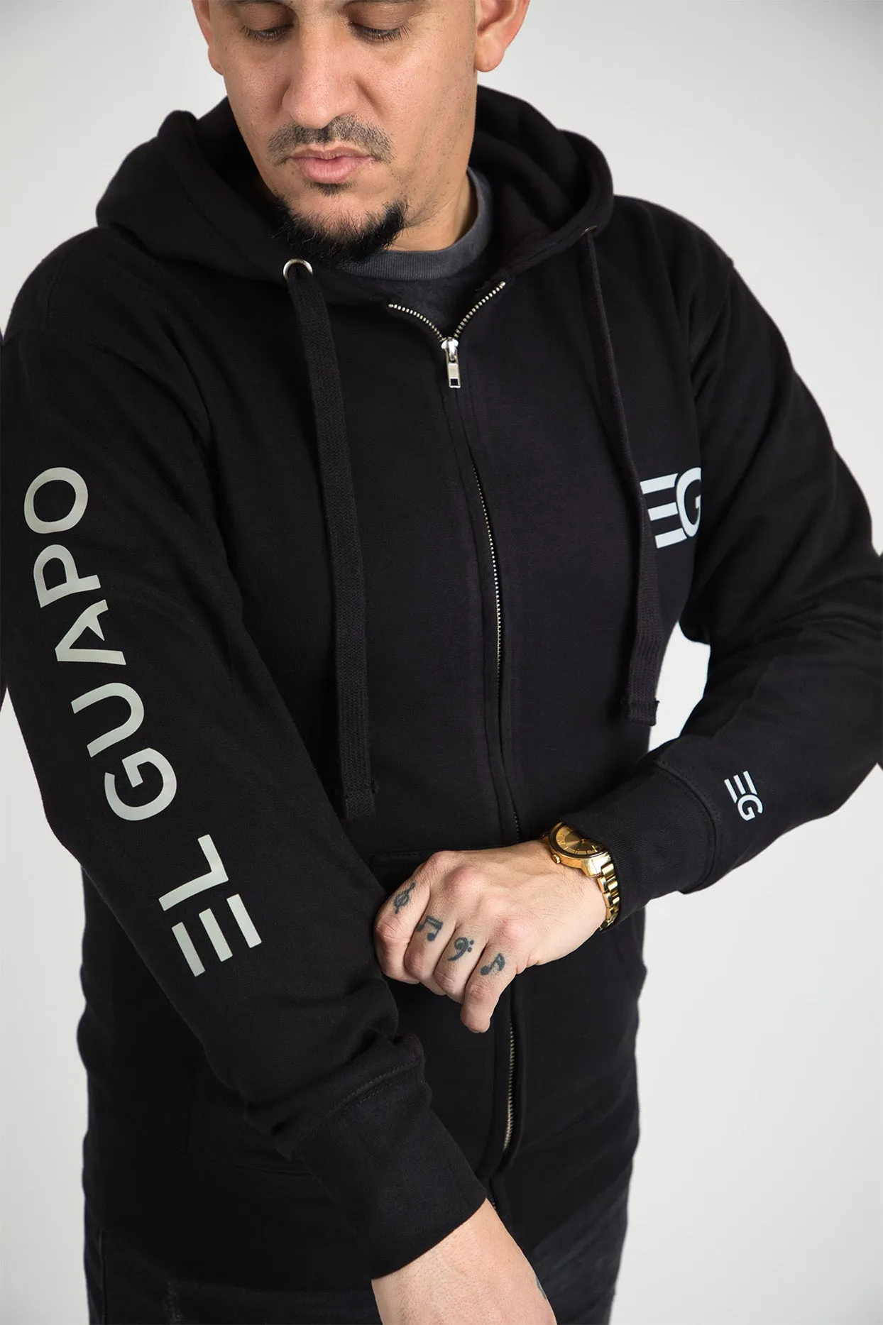 EL GUAPO Full-Zip Fleece Hoodie