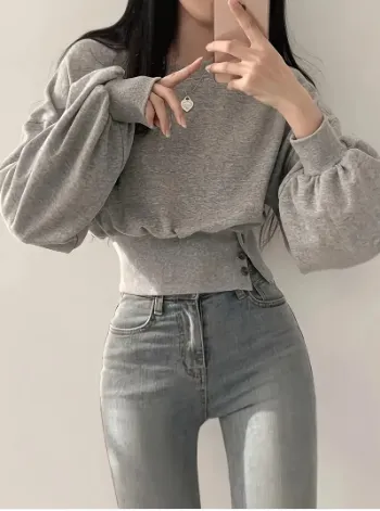 Elaine – trendy, short cotton jacket