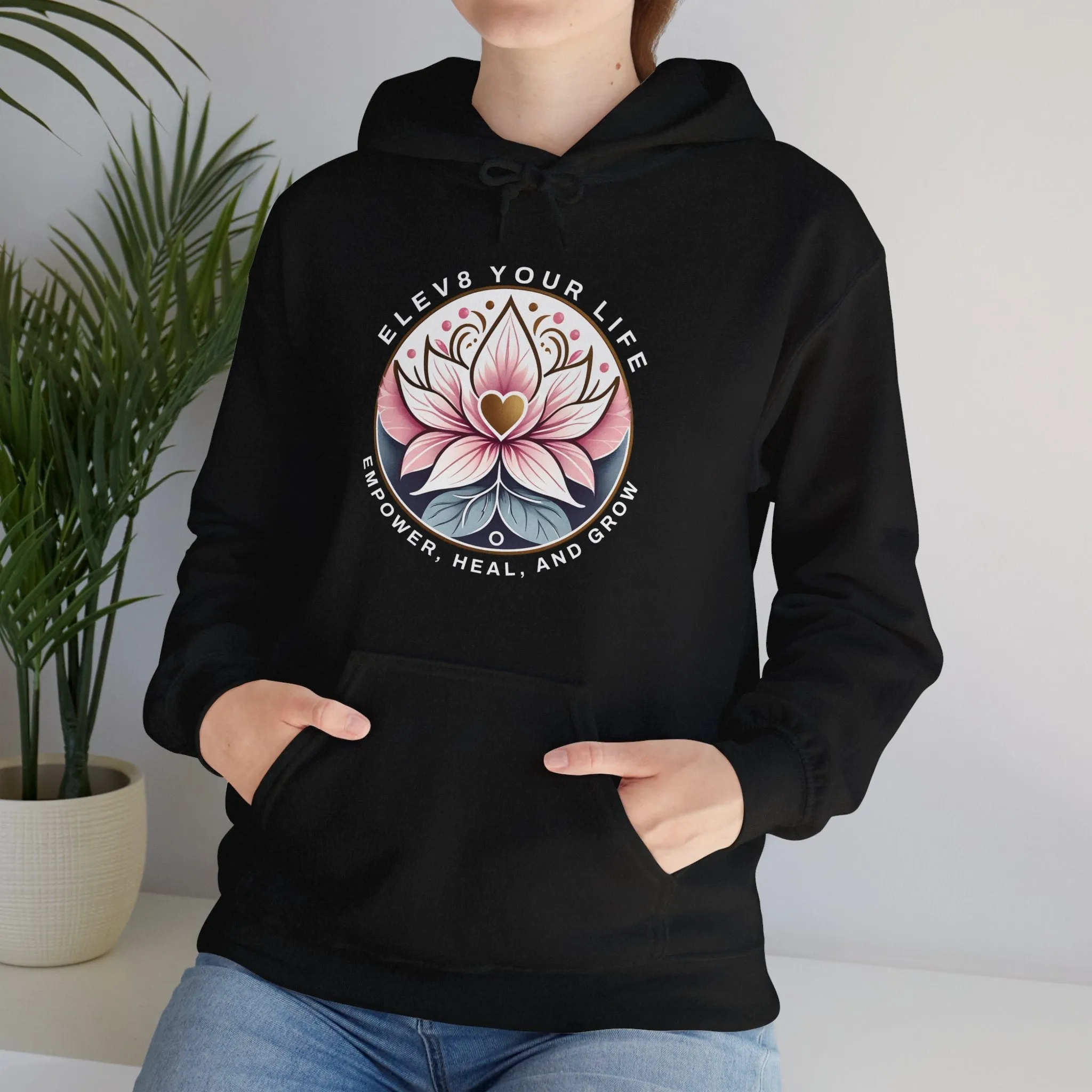 ELEV8 Lotus Hooded Sweatshirt