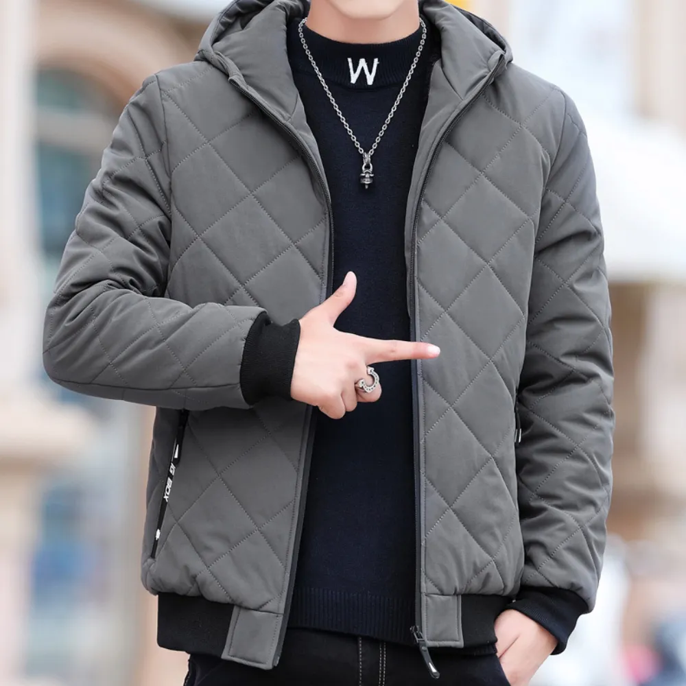 Elie - Stylish and cosy men's hooded jacket
