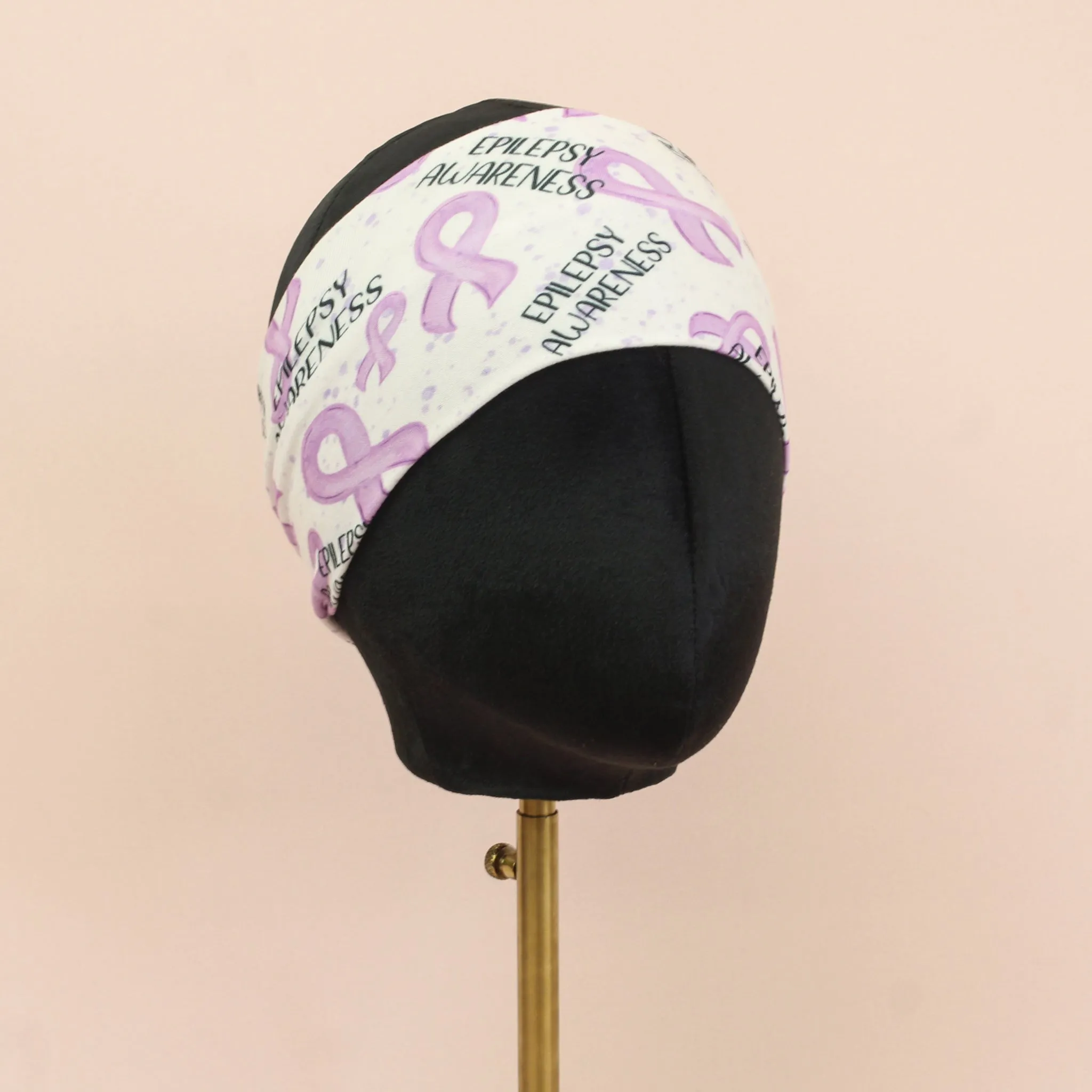 Epilepsy Awareness Stretch Headband