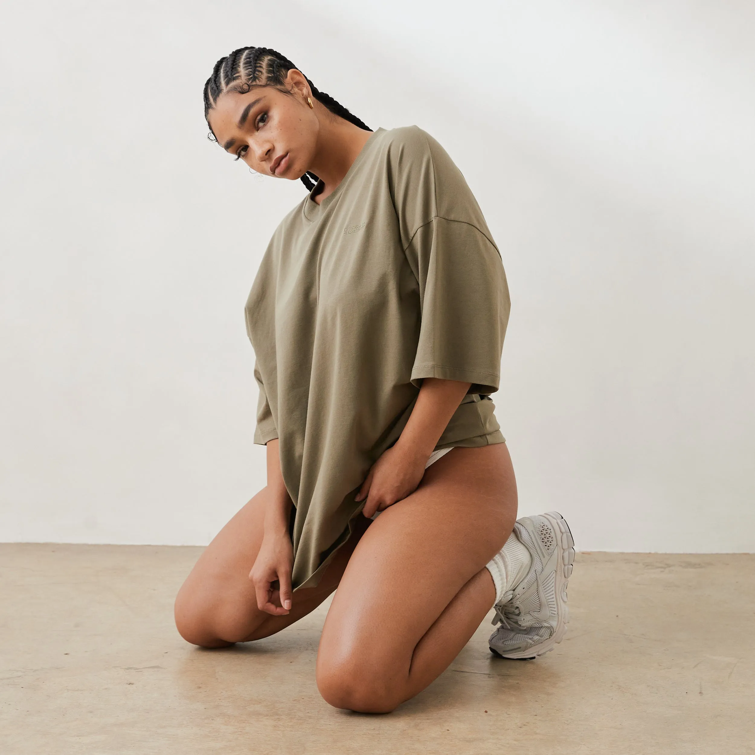 Essential T-Shirt Oversize - Olive