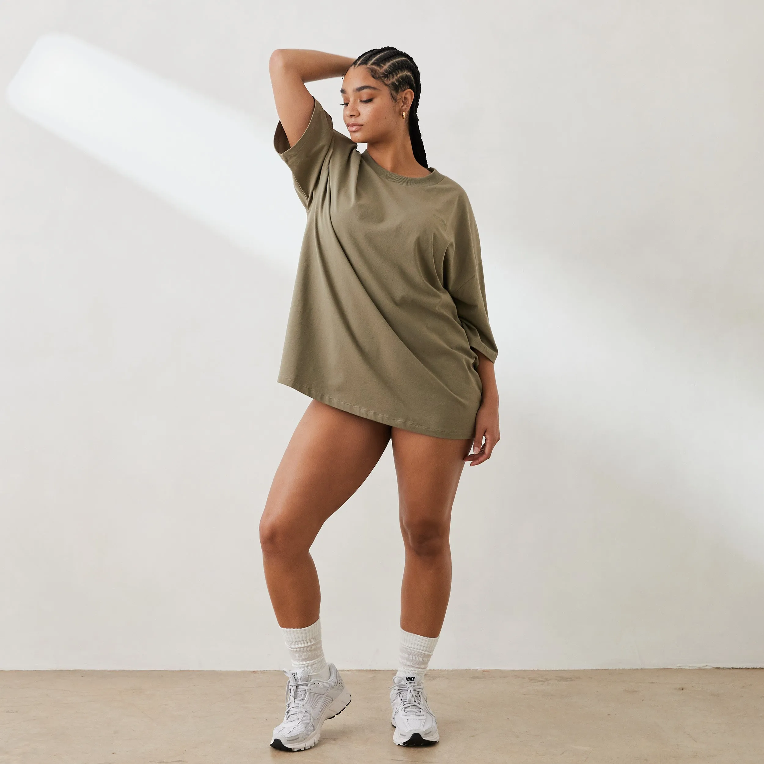 Essential T-Shirt Oversize - Olive