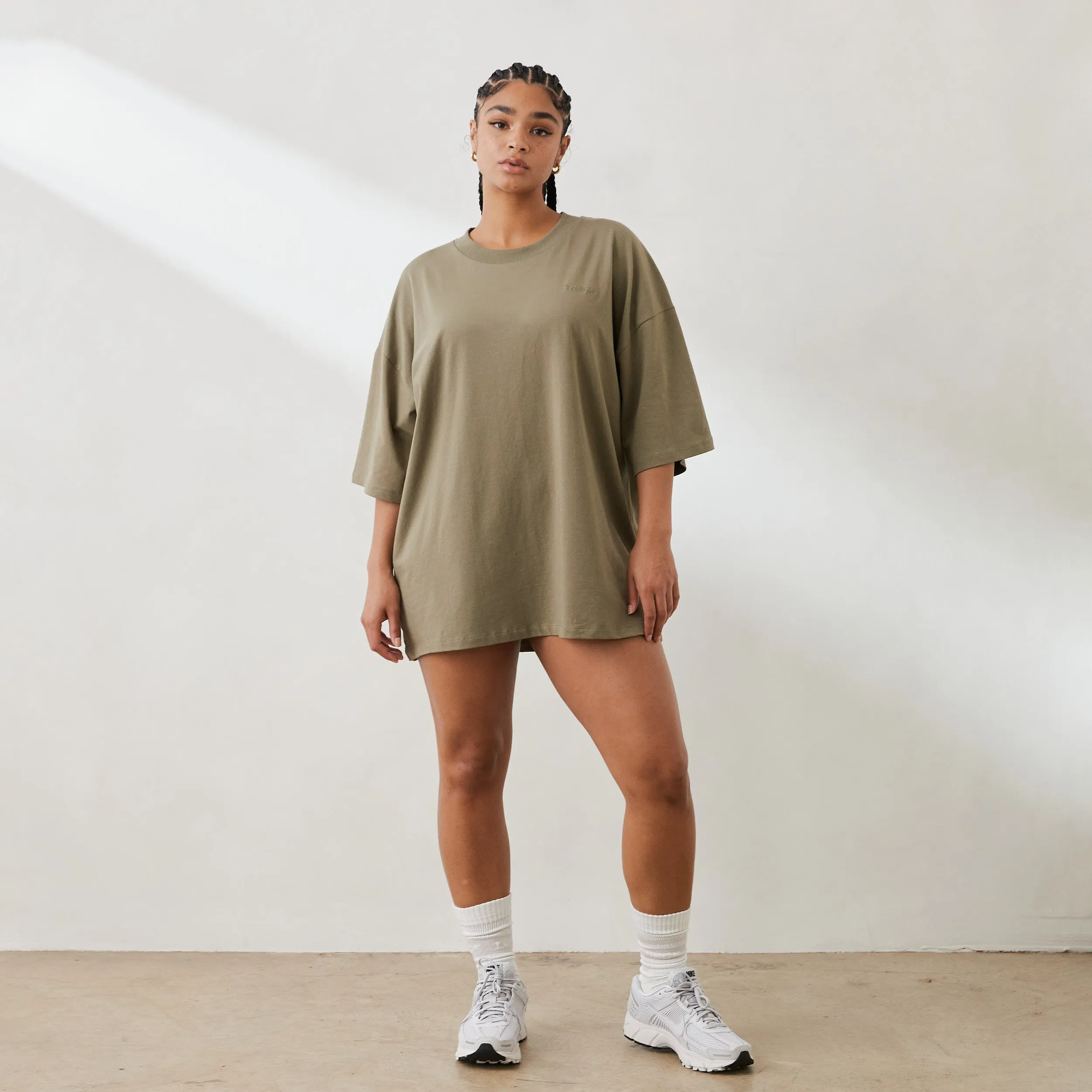 Essential T-Shirt Oversize - Olive