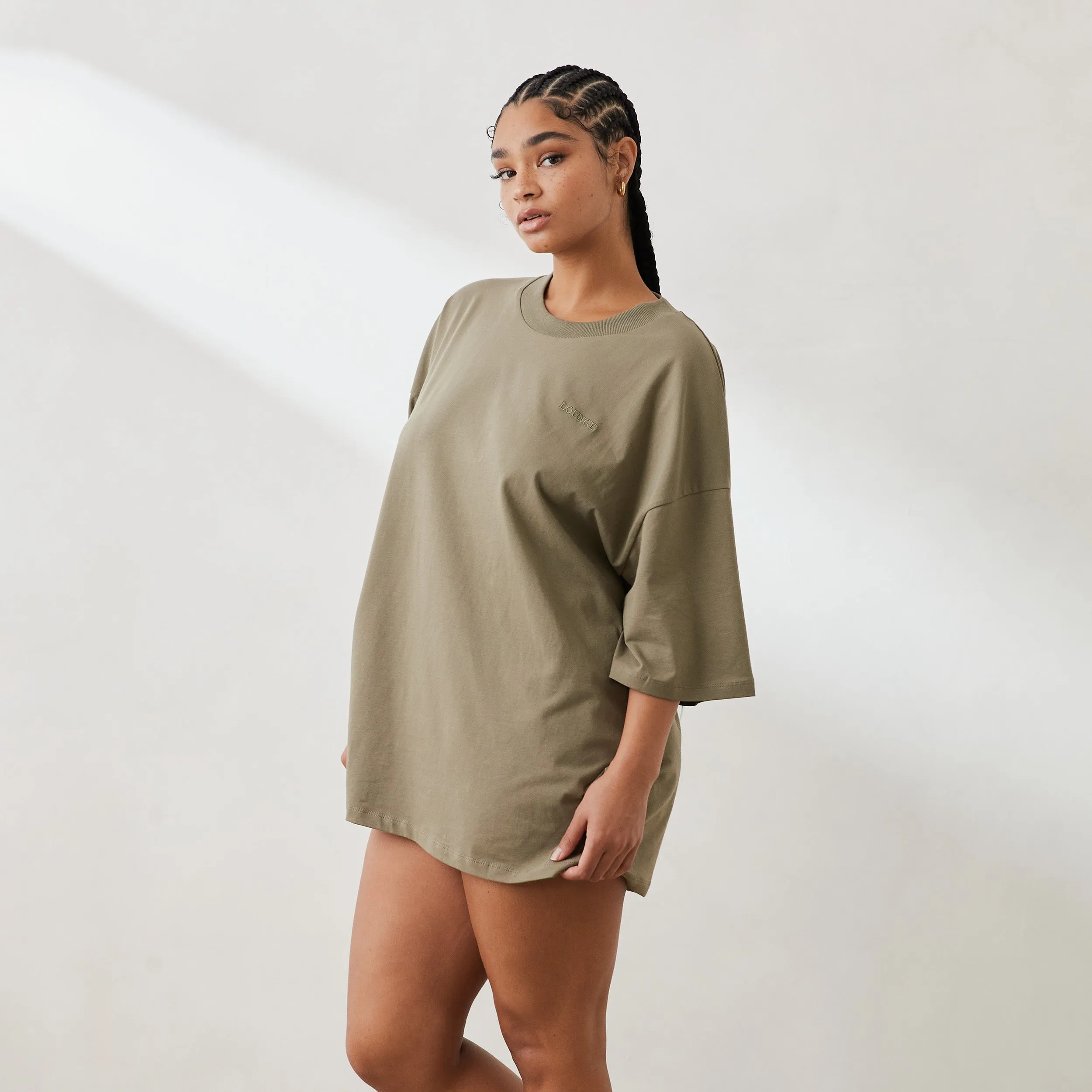 Essential T-Shirt Oversize - Olive