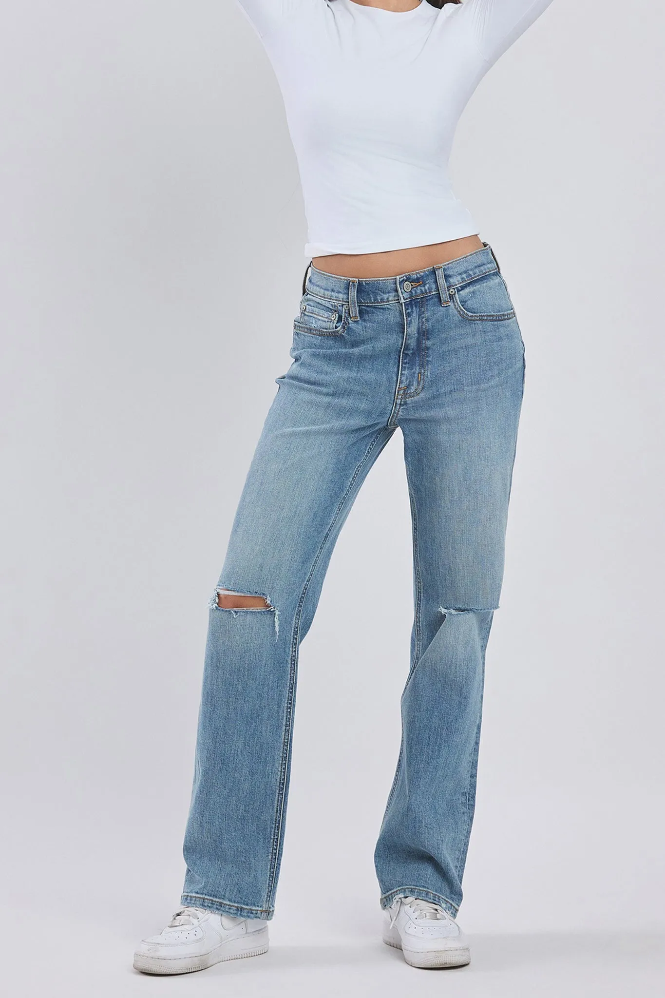 Eunina Codi Dad Jeans in Joshua Cove