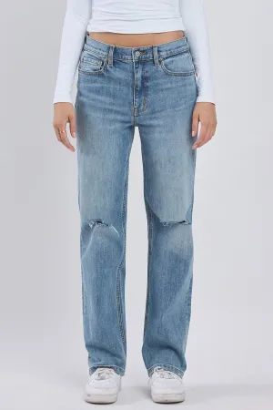 Eunina Codi Dad Jeans in Joshua Cove