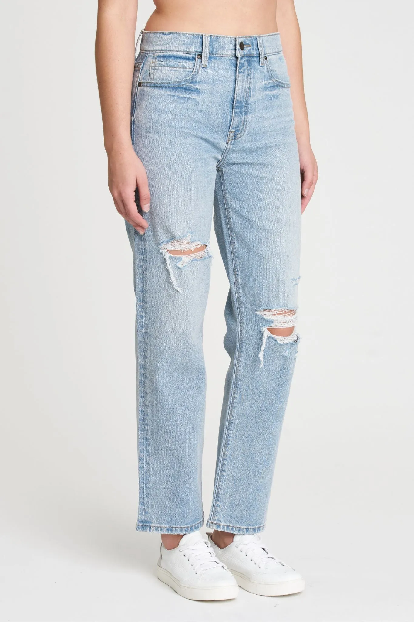 Eunina Olsen Straight Leg Jeans in Polem