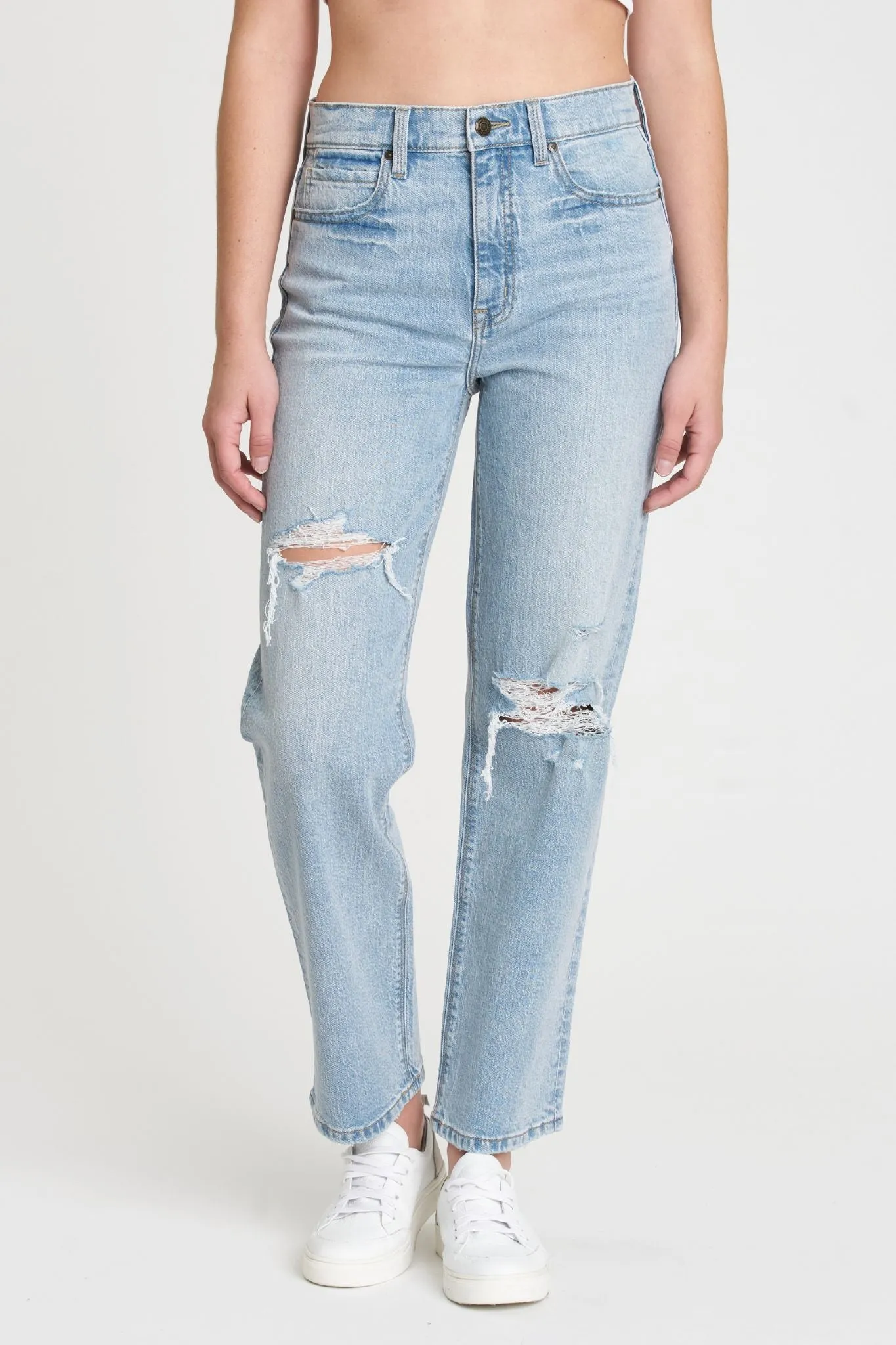 Eunina Olsen Straight Leg Jeans in Polem