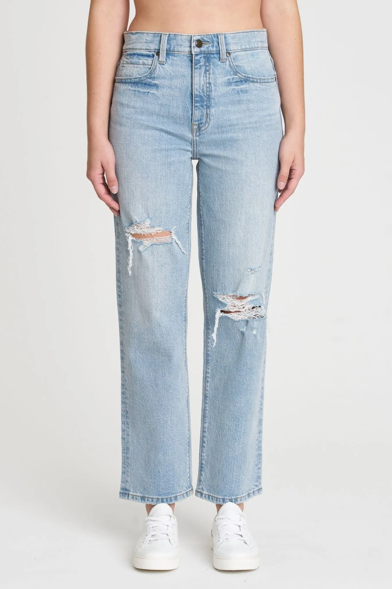 Eunina Olsen Straight Leg Jeans in Polem