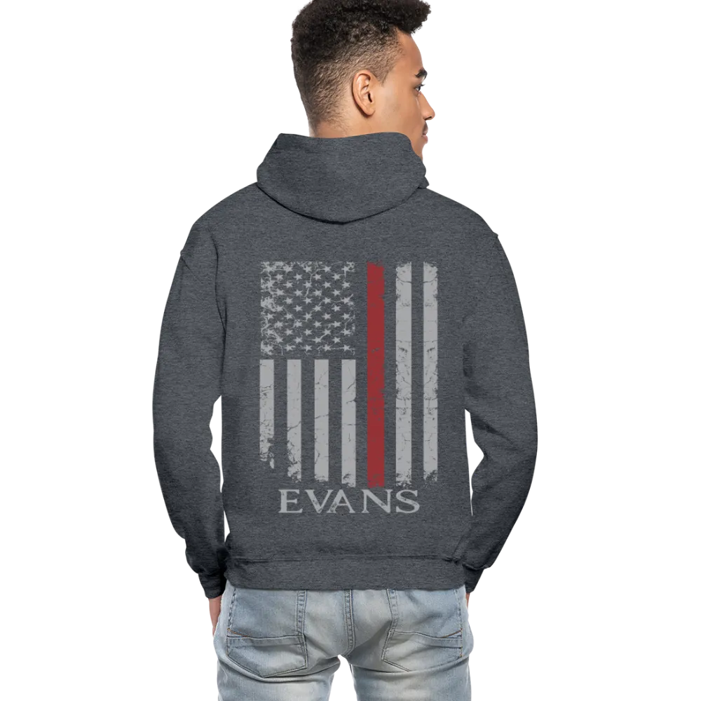Evans Firefighter Gildan Heavy Blend Adult Hoodie