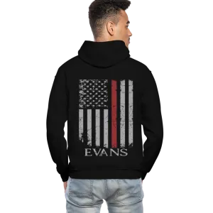 Evans Firefighter Gildan Heavy Blend Adult Hoodie
