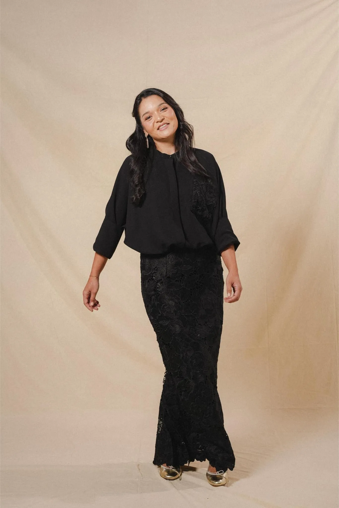 EVE TOP IN NOIR