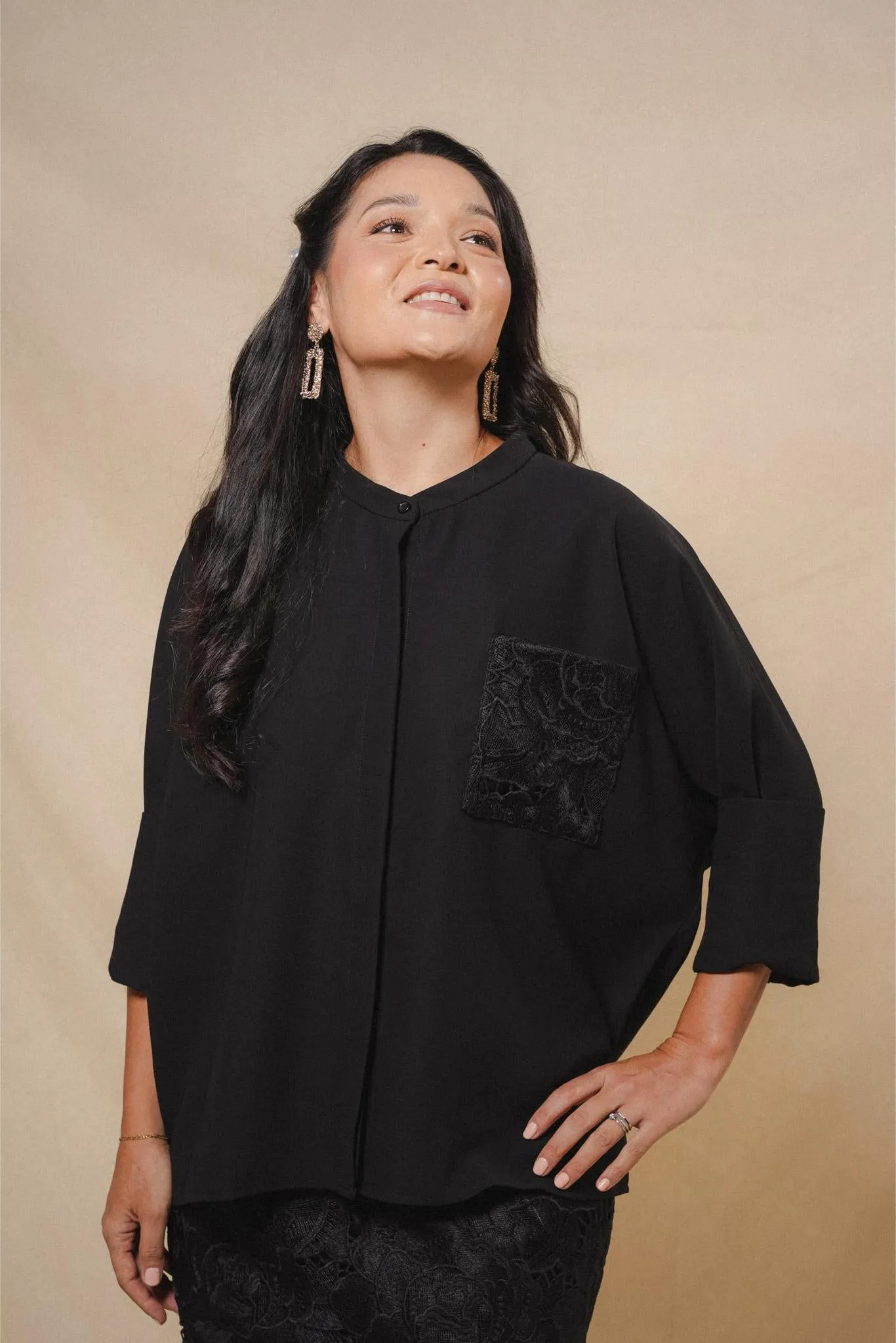 EVE TOP IN NOIR