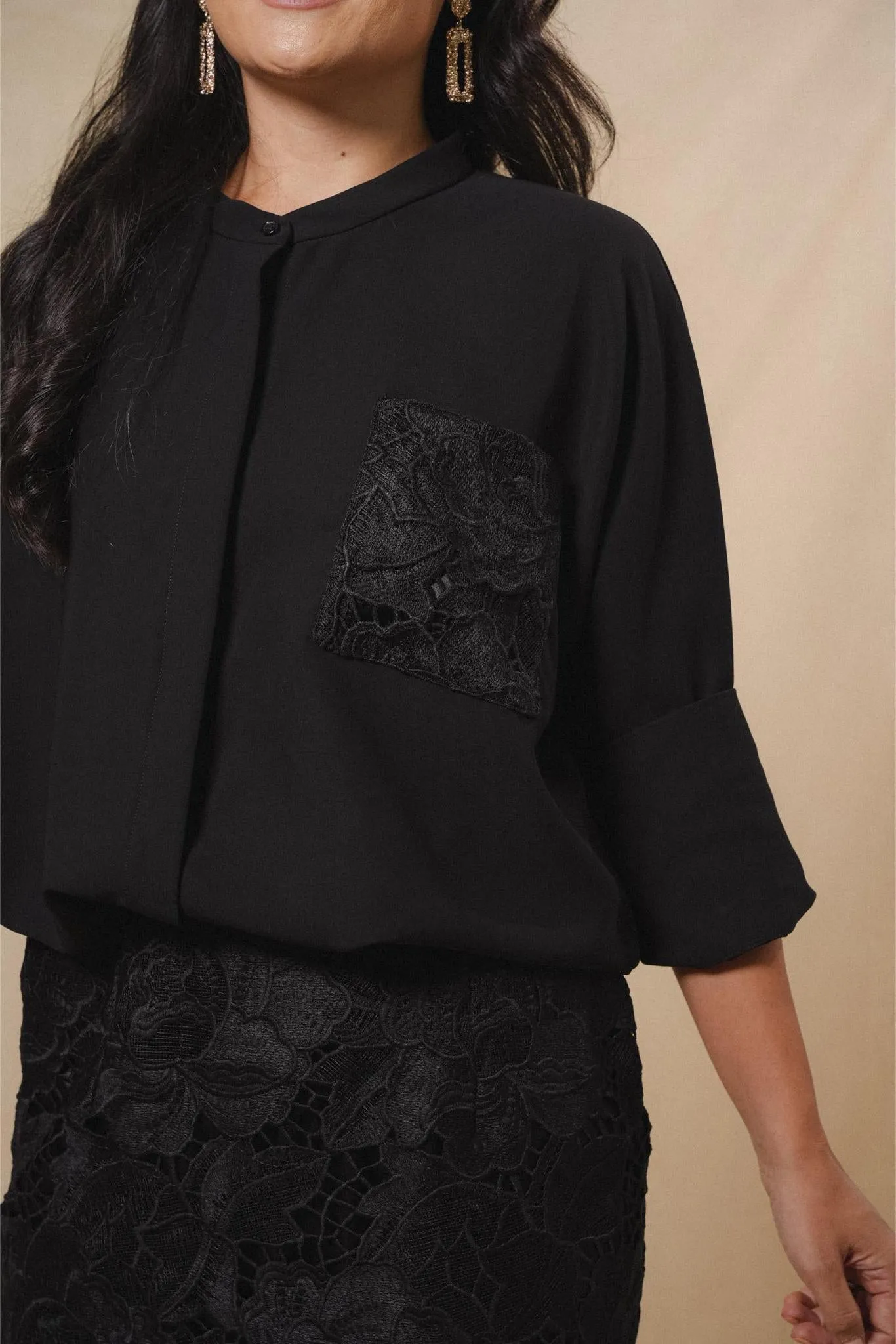 EVE TOP IN NOIR
