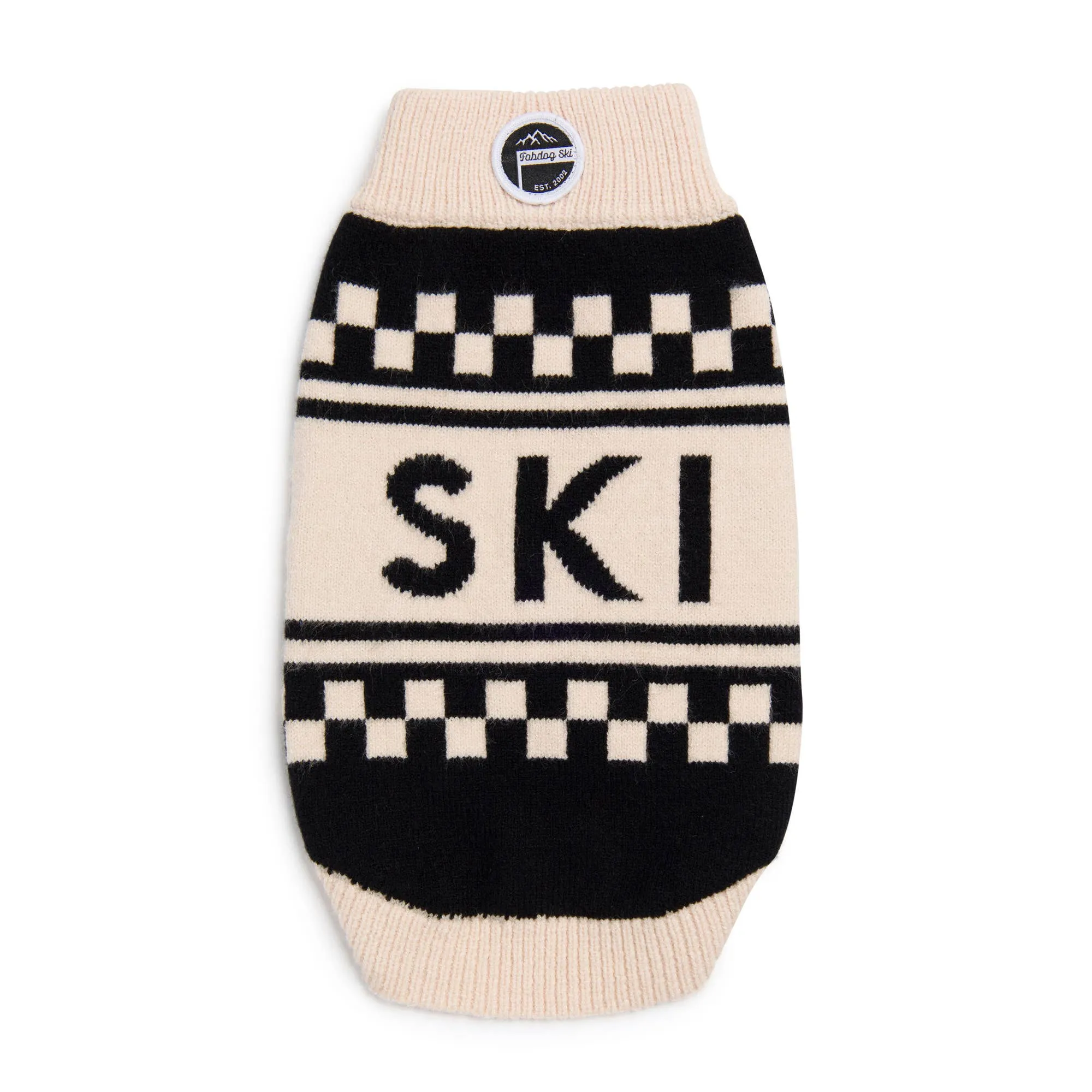 fabdog - Fab Ski Mini Check Sweater