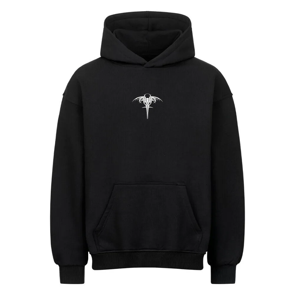 FANTOM 666 Red Oversized Hoodie