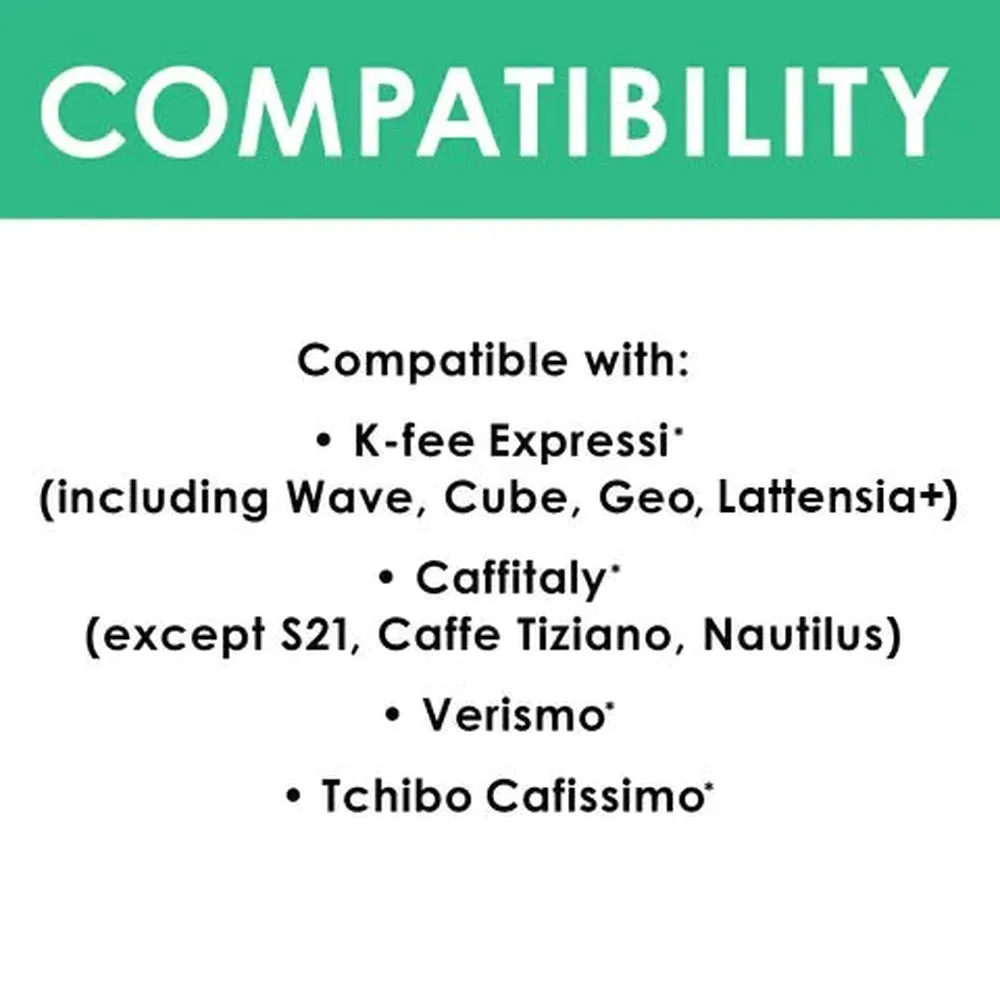 FeePod K-fee & Caffitaly Compatible Reusable Coffee Capsule