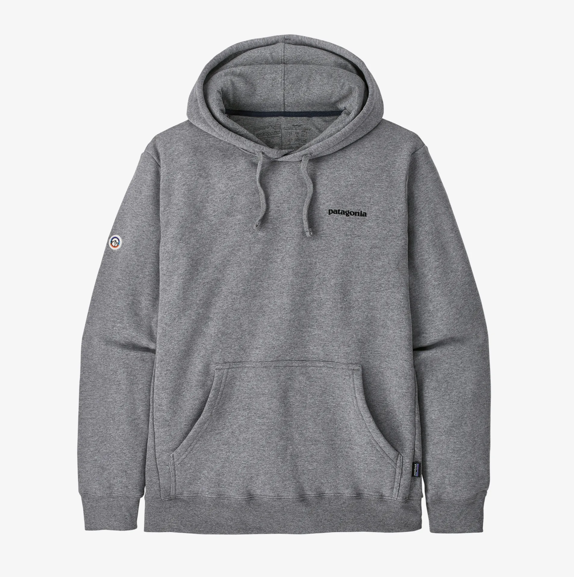 FITZ ROY ICON UPRISAL HOODIE GRAVEL HEATHER