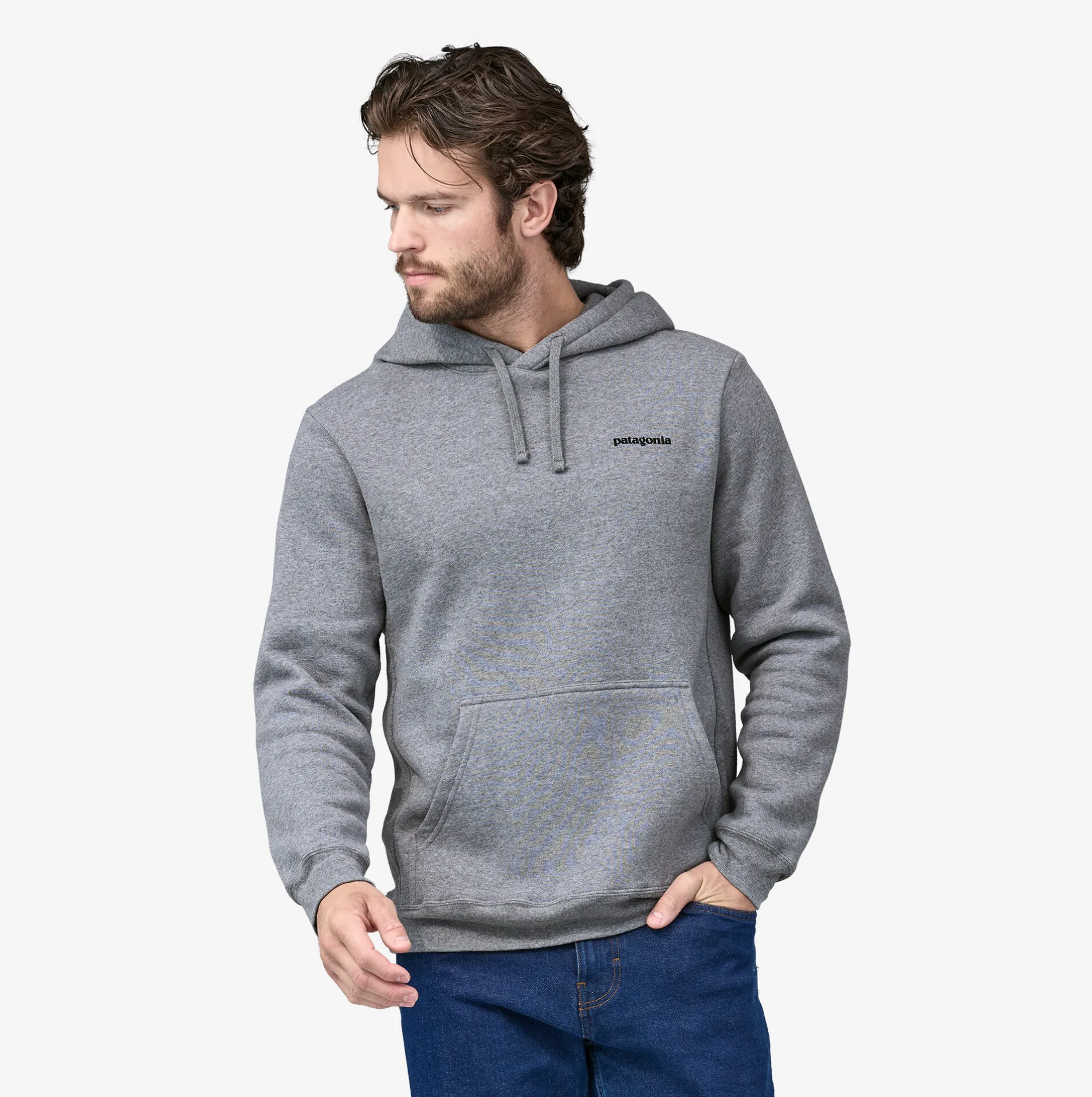 FITZ ROY ICON UPRISAL HOODIE GRAVEL HEATHER