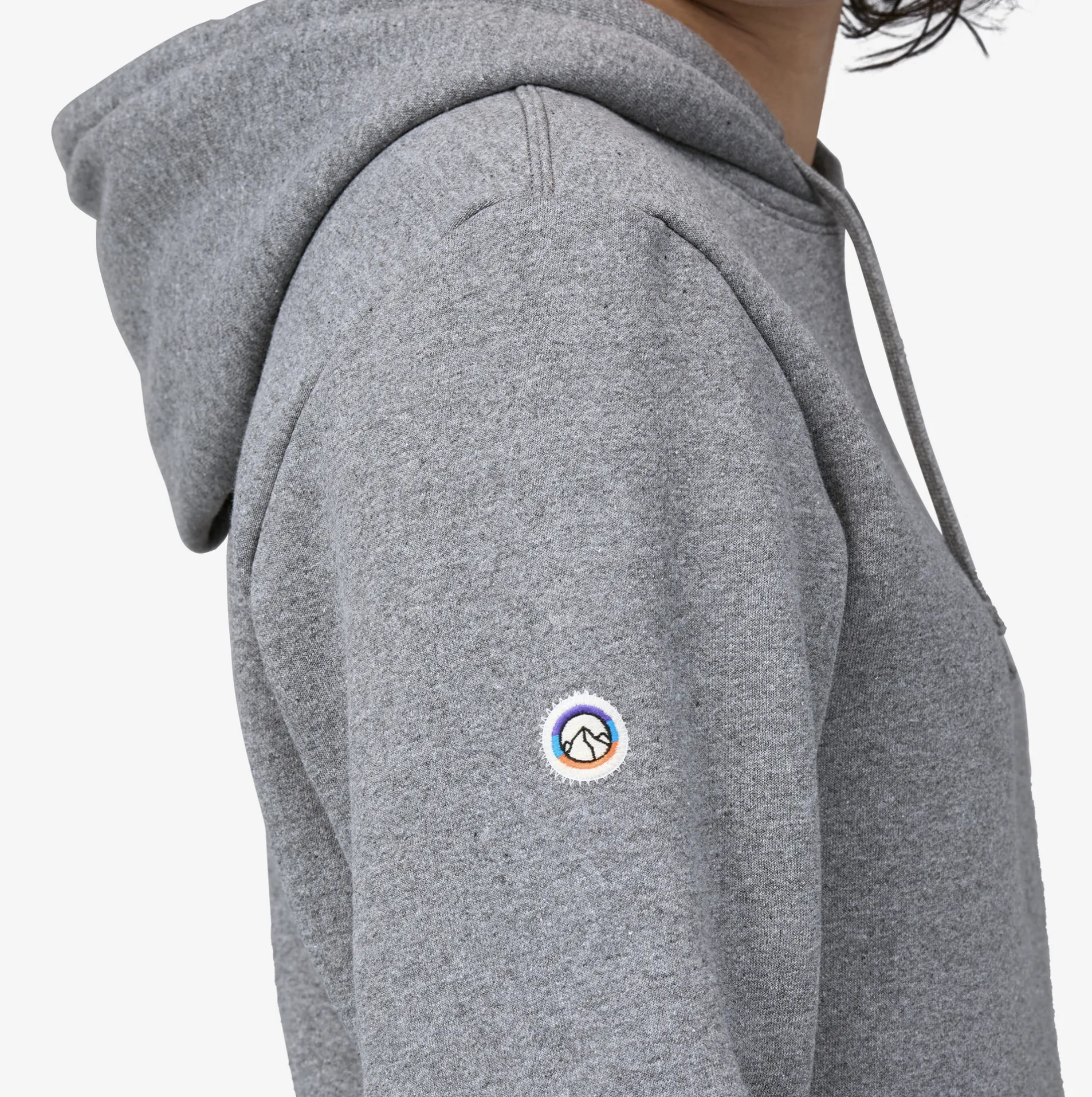 FITZ ROY ICON UPRISAL HOODIE GRAVEL HEATHER