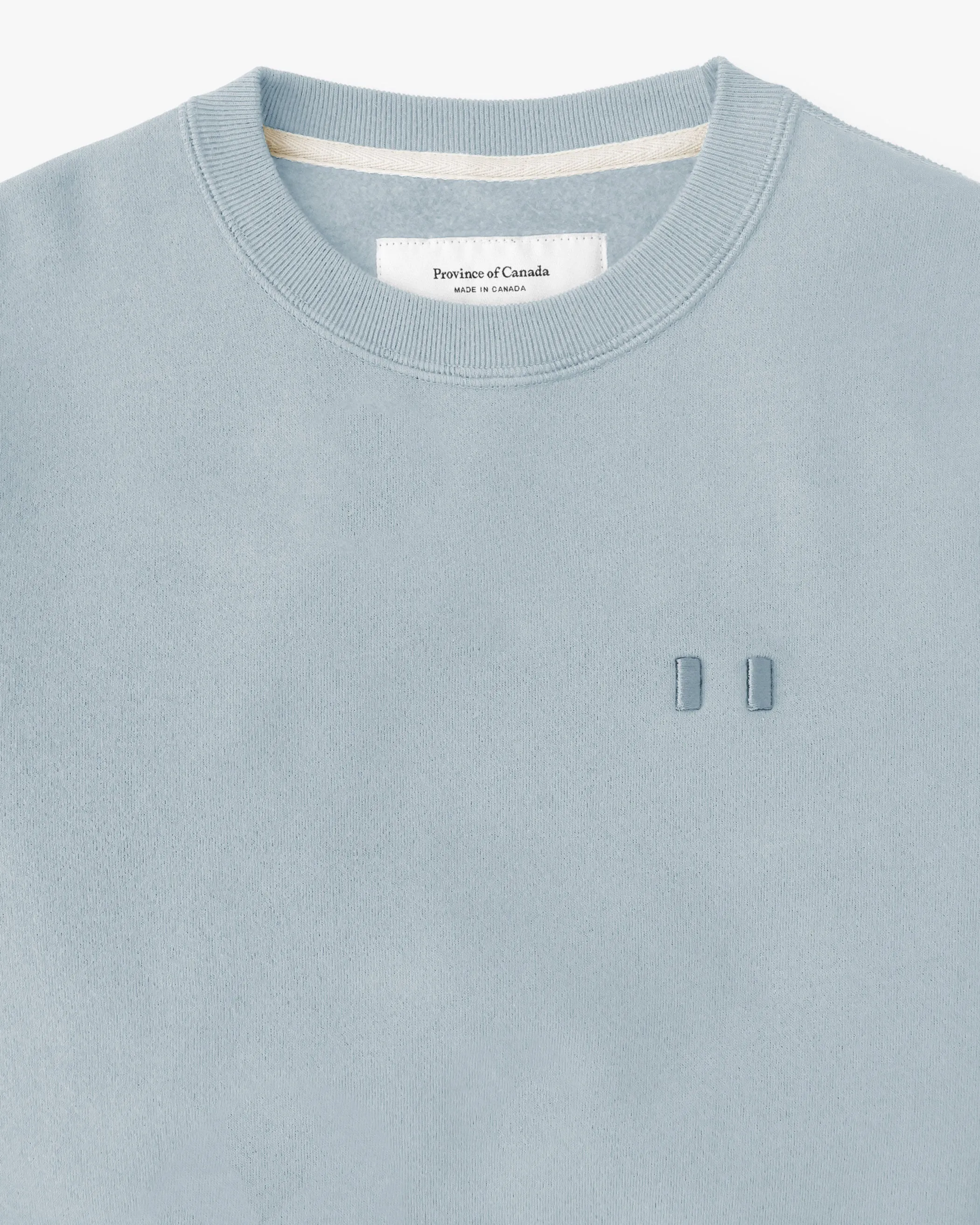 Flag Fleece Sweatshirt Blueish - Unisex