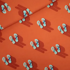 Flip Flops - Cotton French Terry