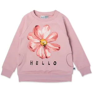 Friendly Flower Furry Crew - Muted Pink