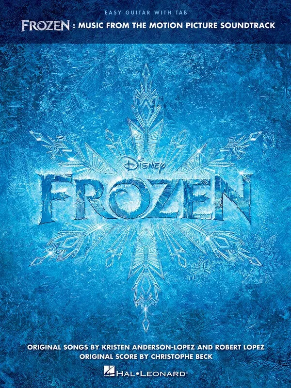 FROZEN MUSIC MOTION PICTURE EASY GUITAR & TAB