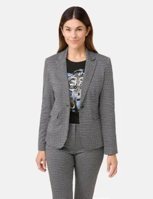 Gerry Weber Print Stretch Knit Jacket