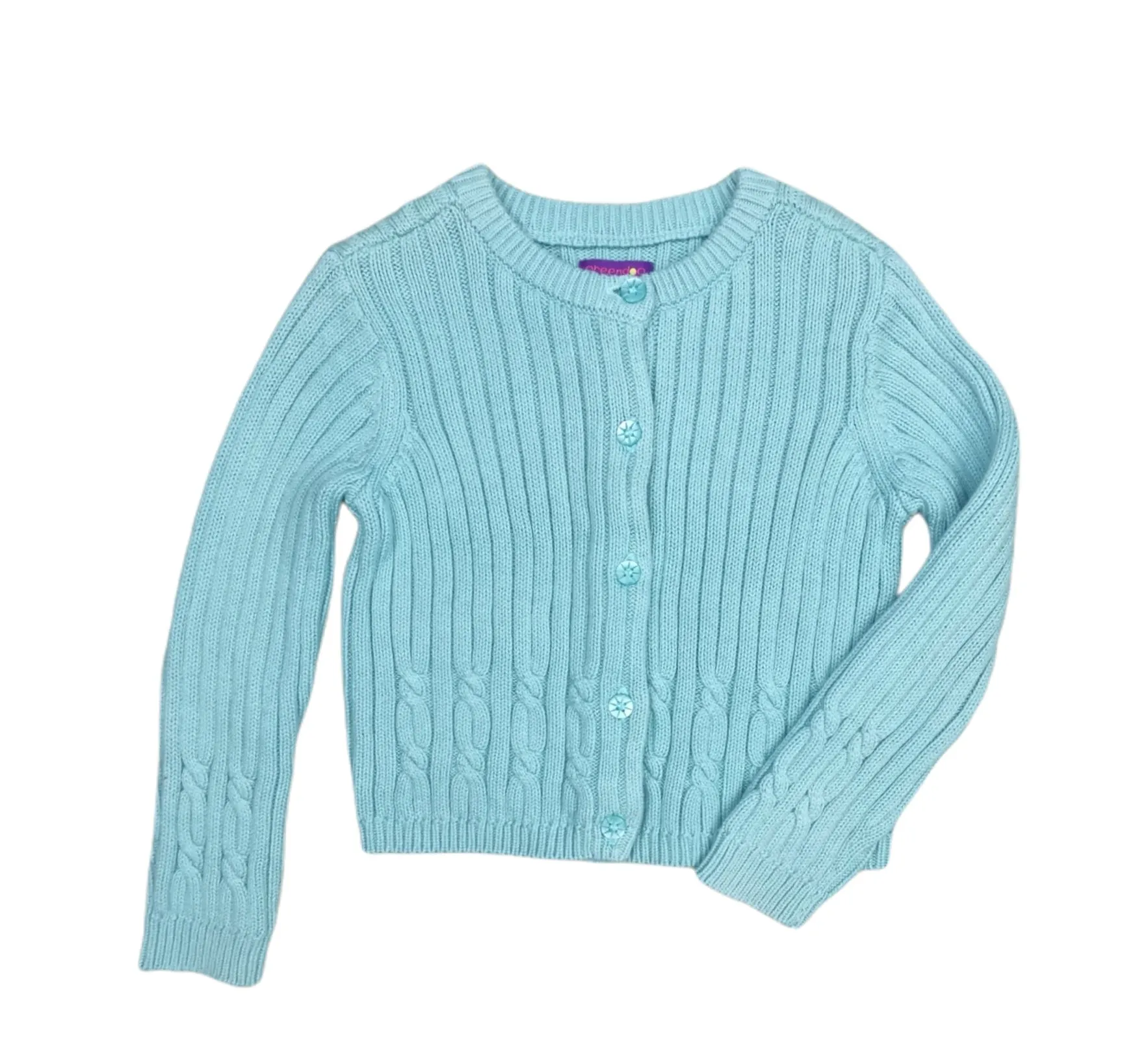 GIRL SIZE 4 YEARS - GREENDOG, Soft & Warm Knit Sweater EUC B56