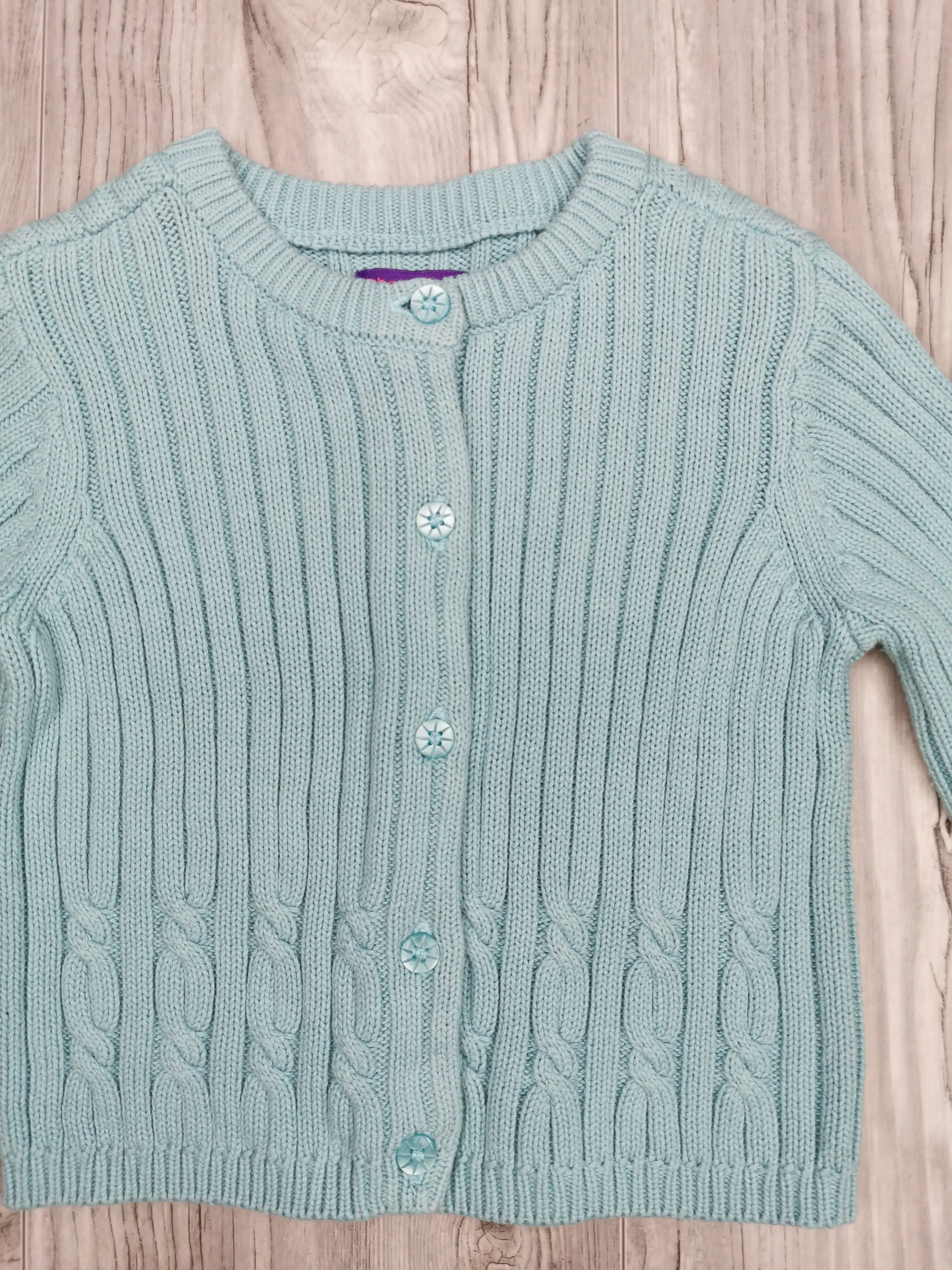 GIRL SIZE 4 YEARS - GREENDOG, Soft & Warm Knit Sweater EUC B56