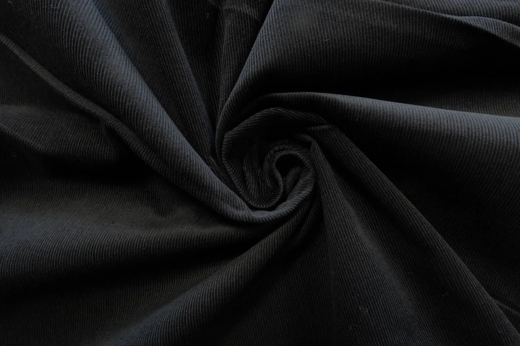Glasgow - 21 Wale Needlecord - Black