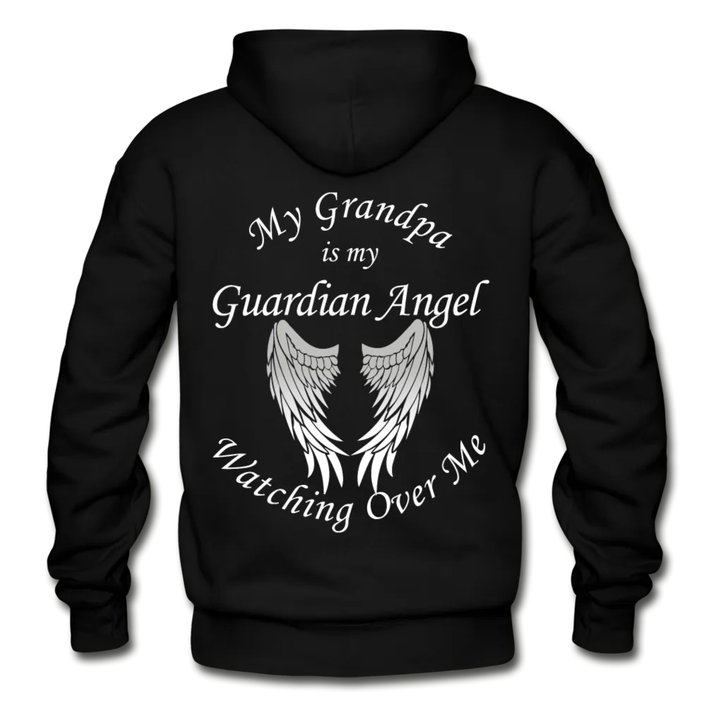 Grandpa Guardian Angel Gildan Heavy Blend Adult Hoodie (Ck1371)