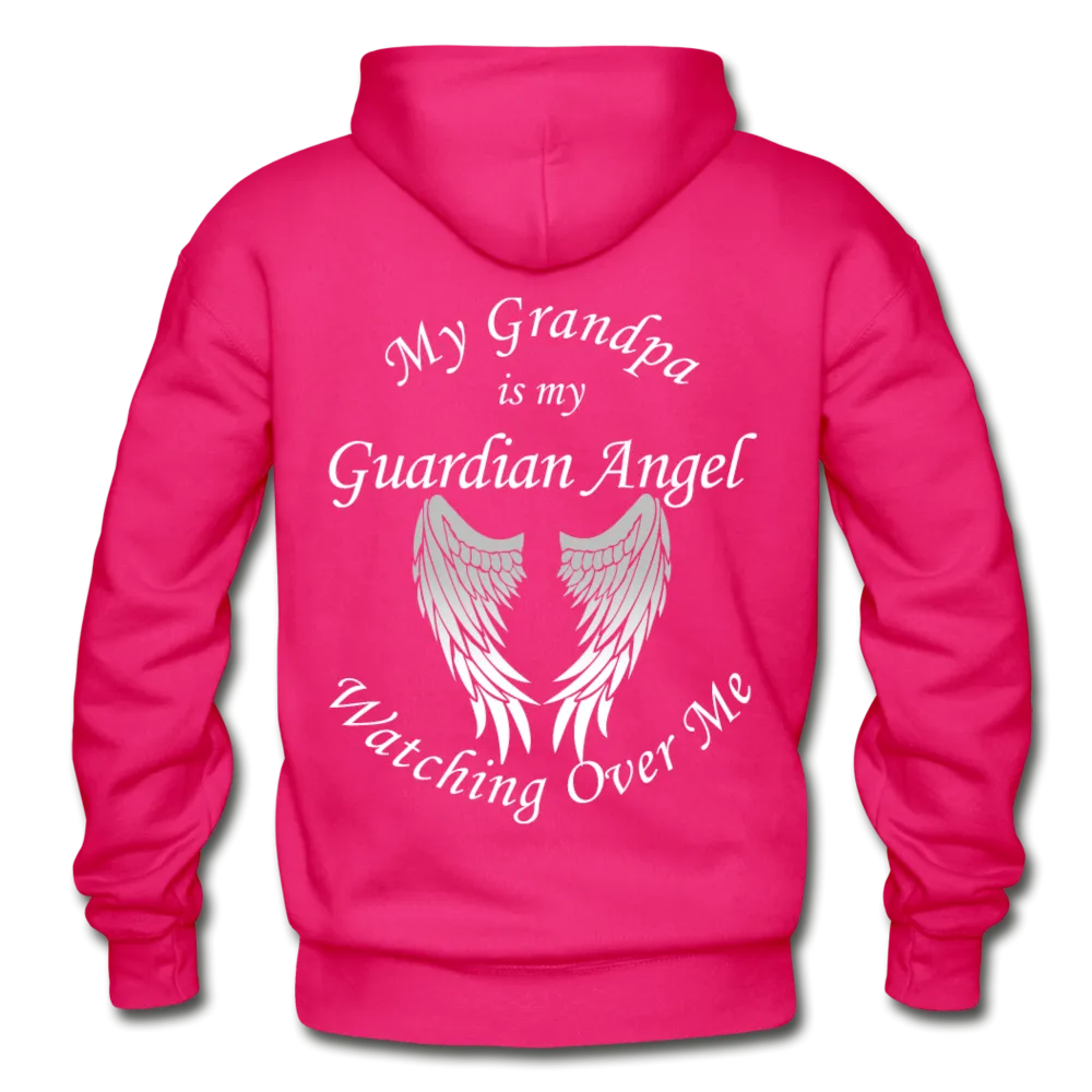 Grandpa Guardian Angel Gildan Heavy Blend Adult Hoodie (Ck1371)