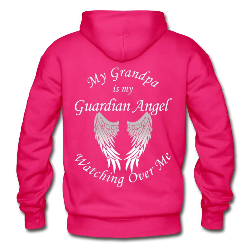 Grandpa Guardian Angel Gildan Heavy Blend Adult Hoodie (Ck1371)