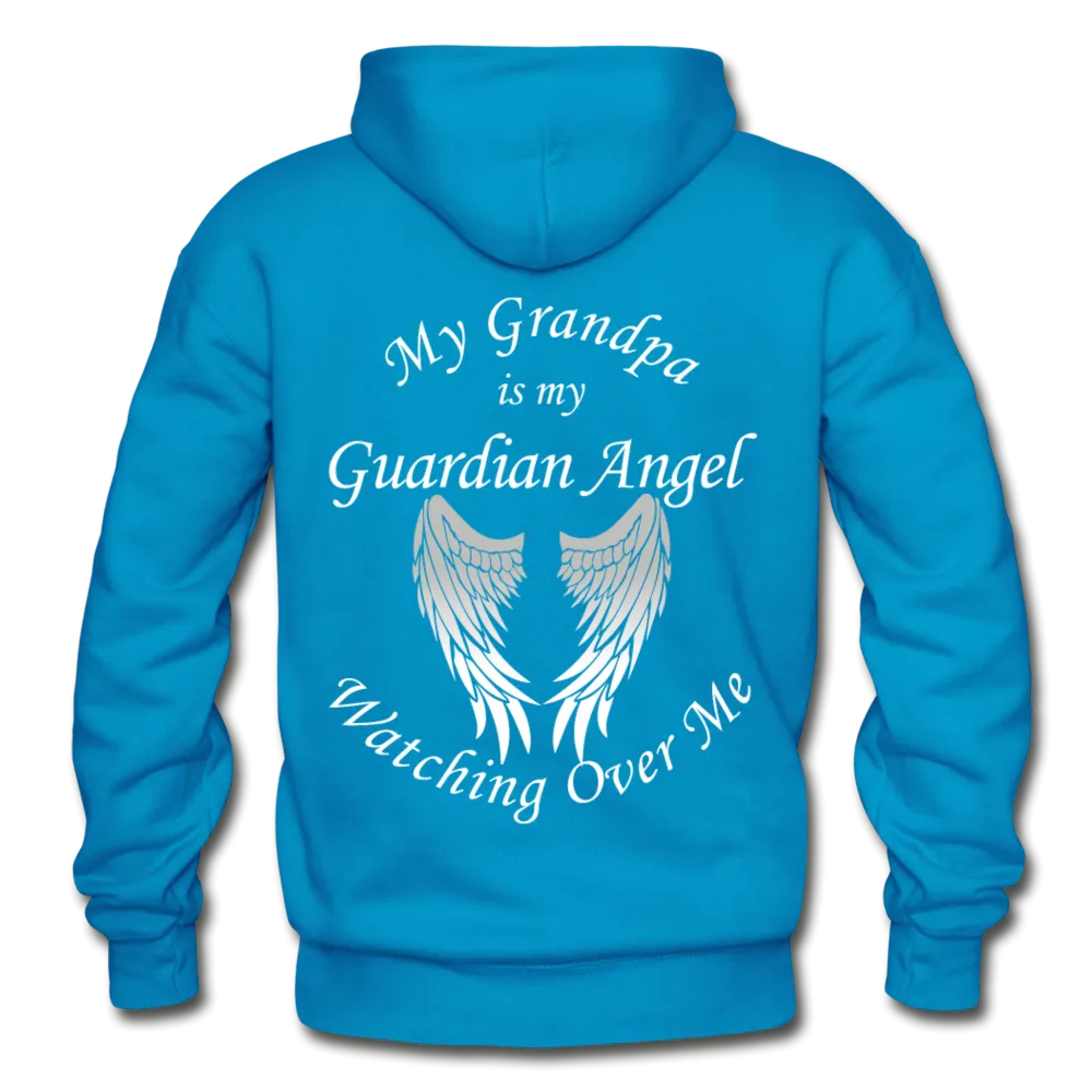 Grandpa Guardian Angel Gildan Heavy Blend Adult Hoodie (Ck1371)