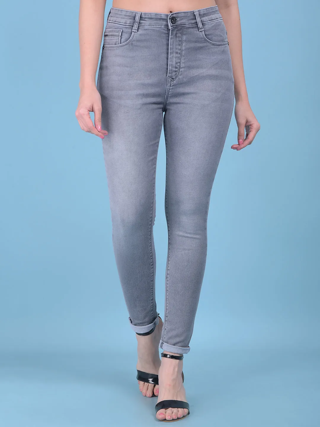 Grey Skinny Jeans
