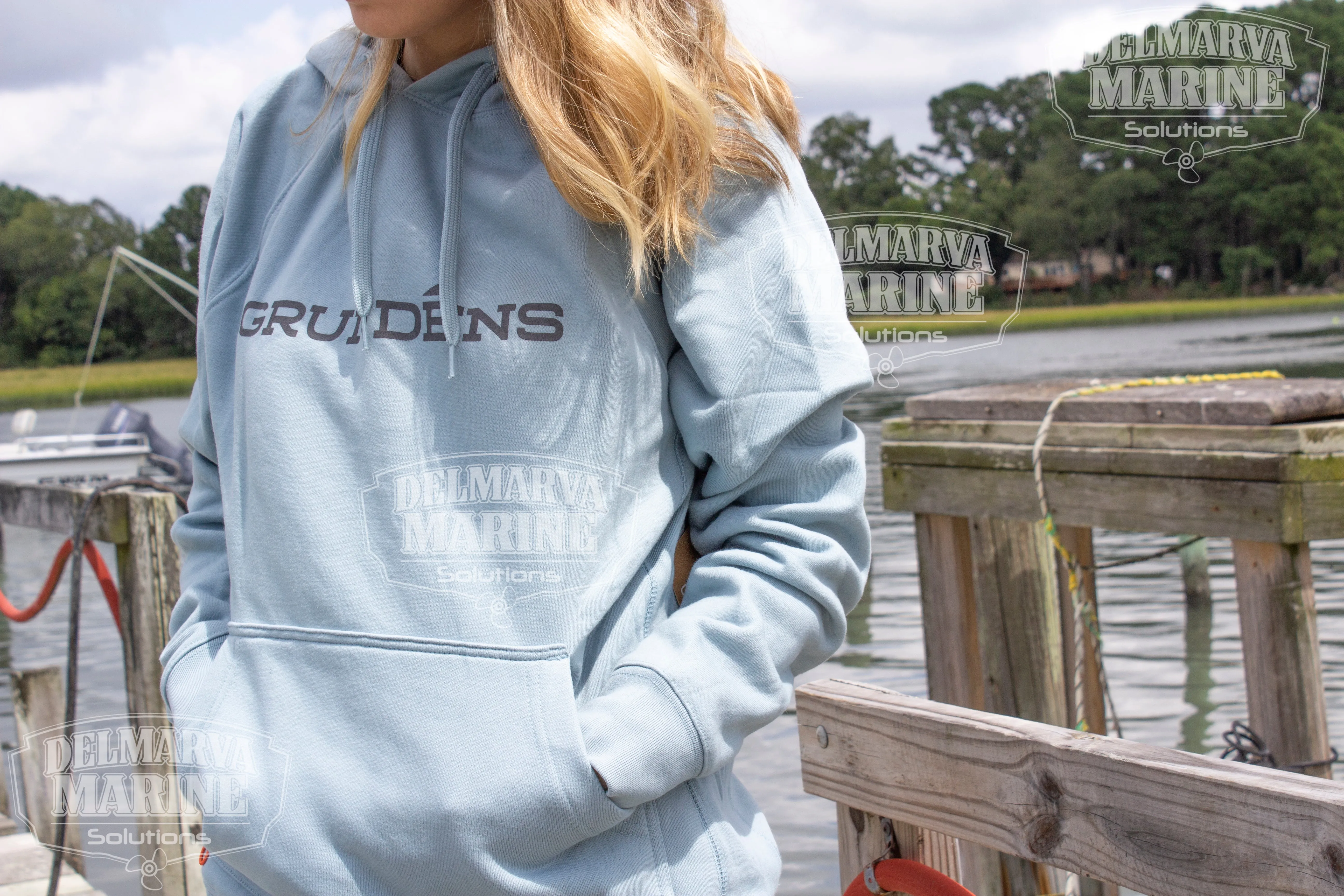 Grunden's Women's Wrdmrk Hoodie