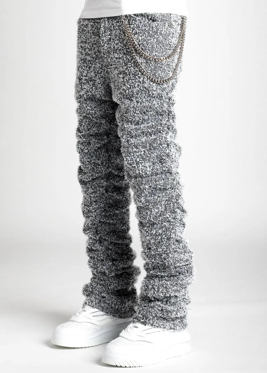 GUAPI Cloud Grey Super Stacked Denim (Grey)