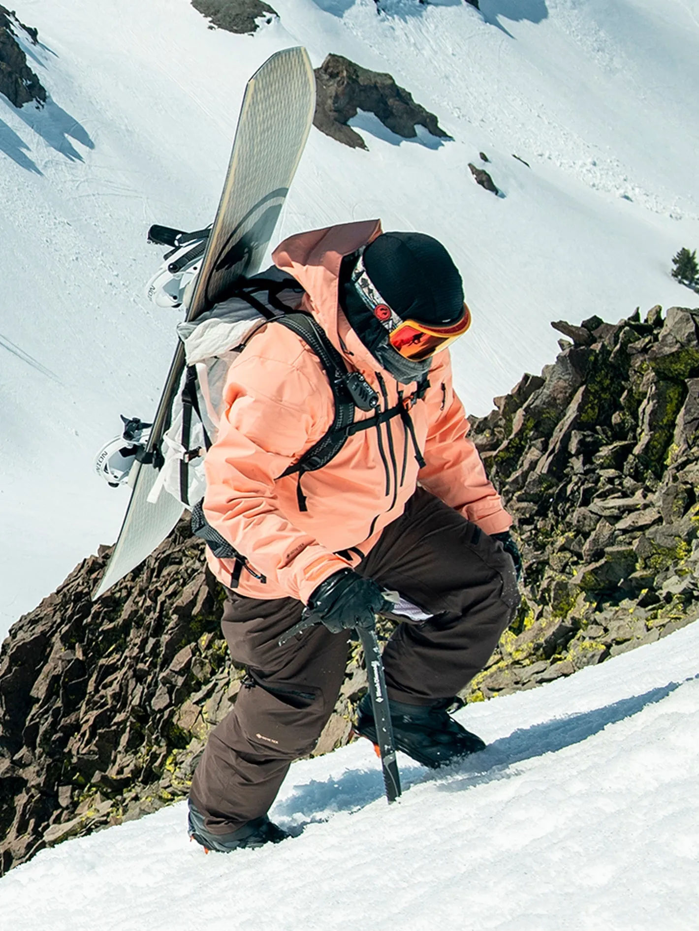 Guch Stretch Gore-Tex Jacke - PEACH