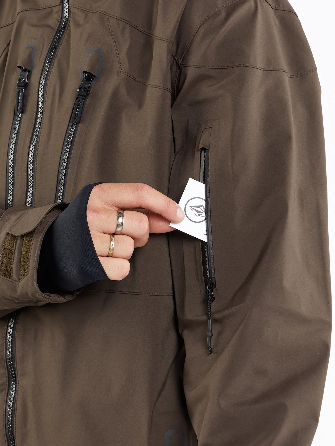 Guch Stretch Gore-Tex Jacket - BROWN