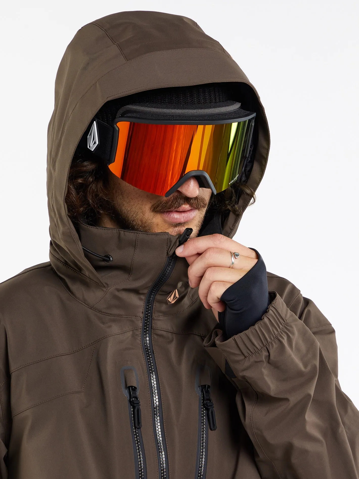 Guch Stretch Gore-Tex Jacket - BROWN