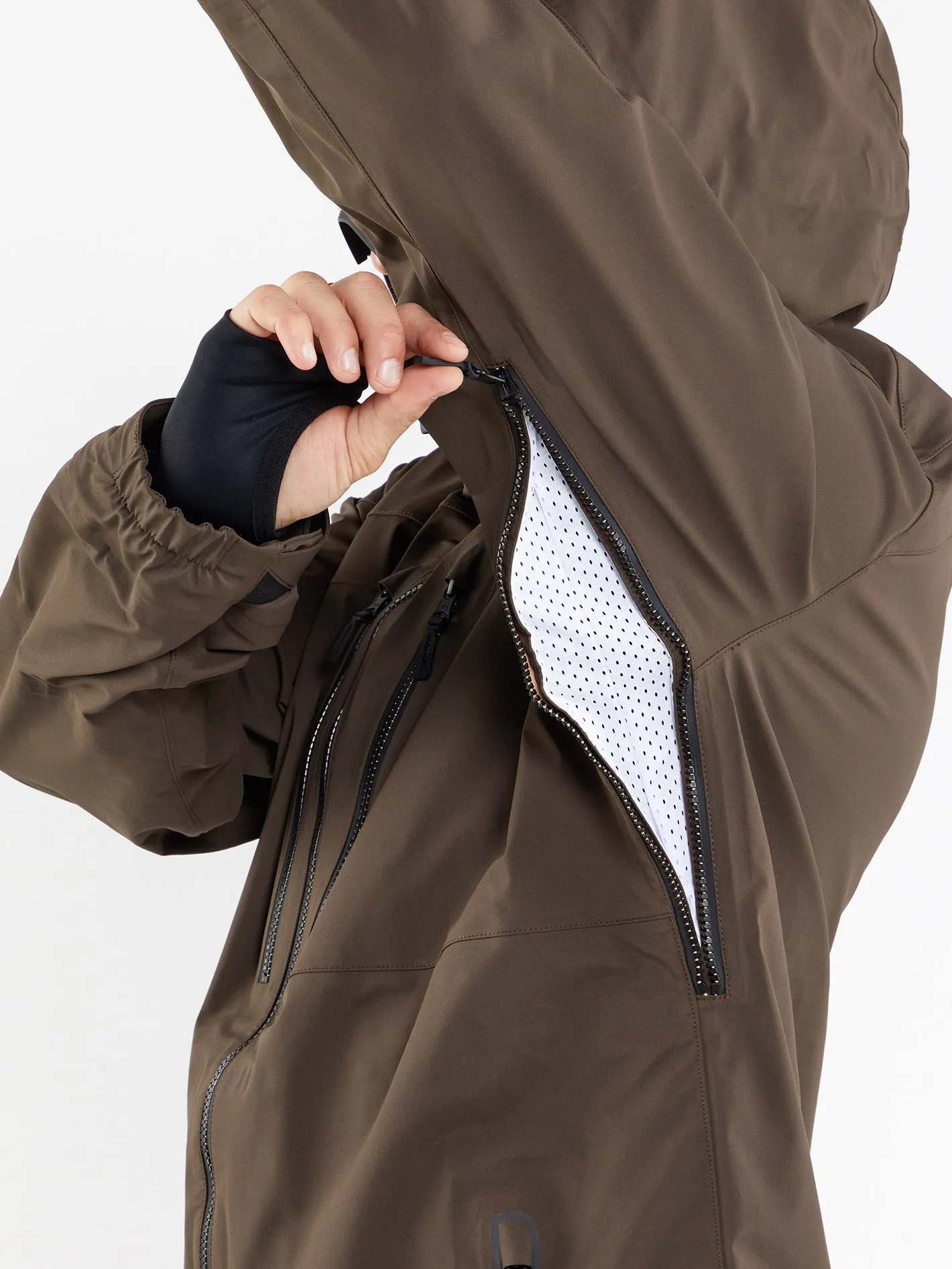 Guch Stretch Gore-Tex Jacket - BROWN